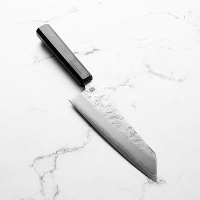 Hajimaru Ginsan Nashiji Bunka 170mm - Mono Ebony