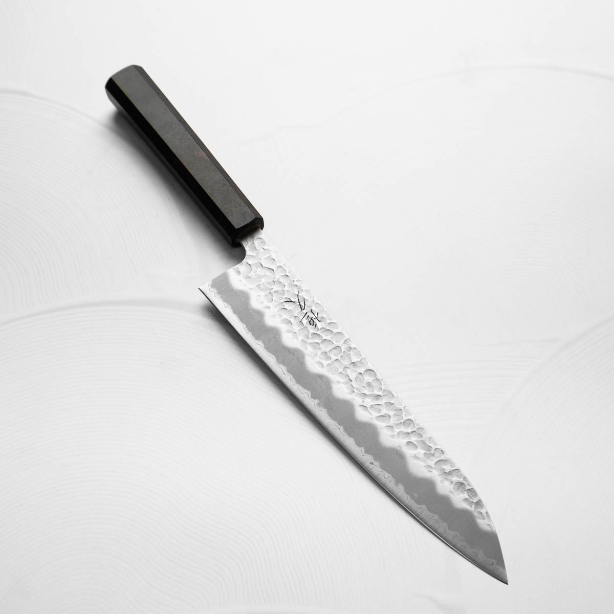 Tsunehisa Blue Super Tsuchime Gyuto 210mm - Ebony