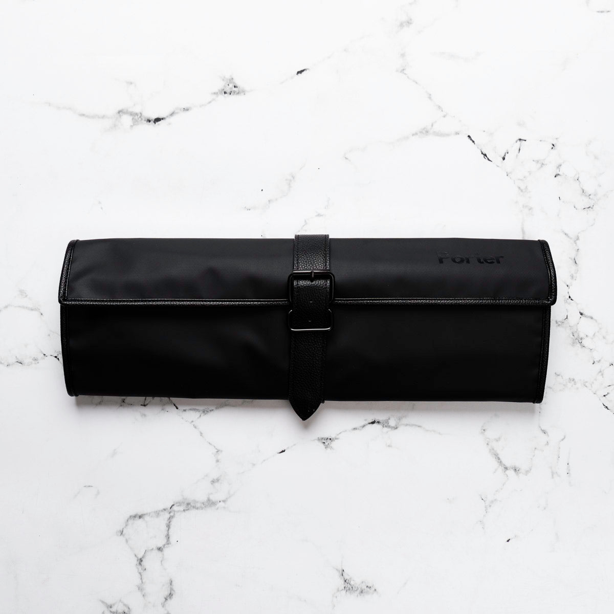 Porter 7 Pocket Polymer Leather Trim Knife Roll