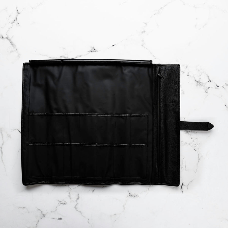 Porter 7 Pocket Polymer Leather Trim Knife Roll