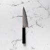 Hajimaru Ginsan Nashiji Ko Santoku 150mm - Mono Ebony
