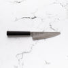 Hajimaru Ginsan Nashiji Ko Santoku 150mm - Mono Ebony