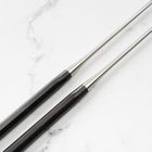 Hatsukokoro Ebony Moribashi Plating Chopsticks - 165mm
