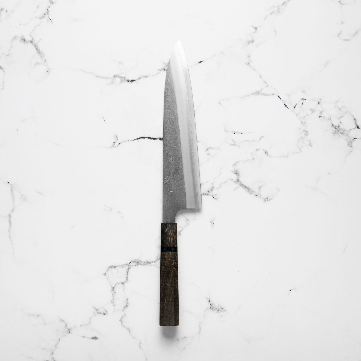 Yoshikane (Hatsukokoro) SKD Nashiji Extra Tall Gyuto 240mm - Dark Maple