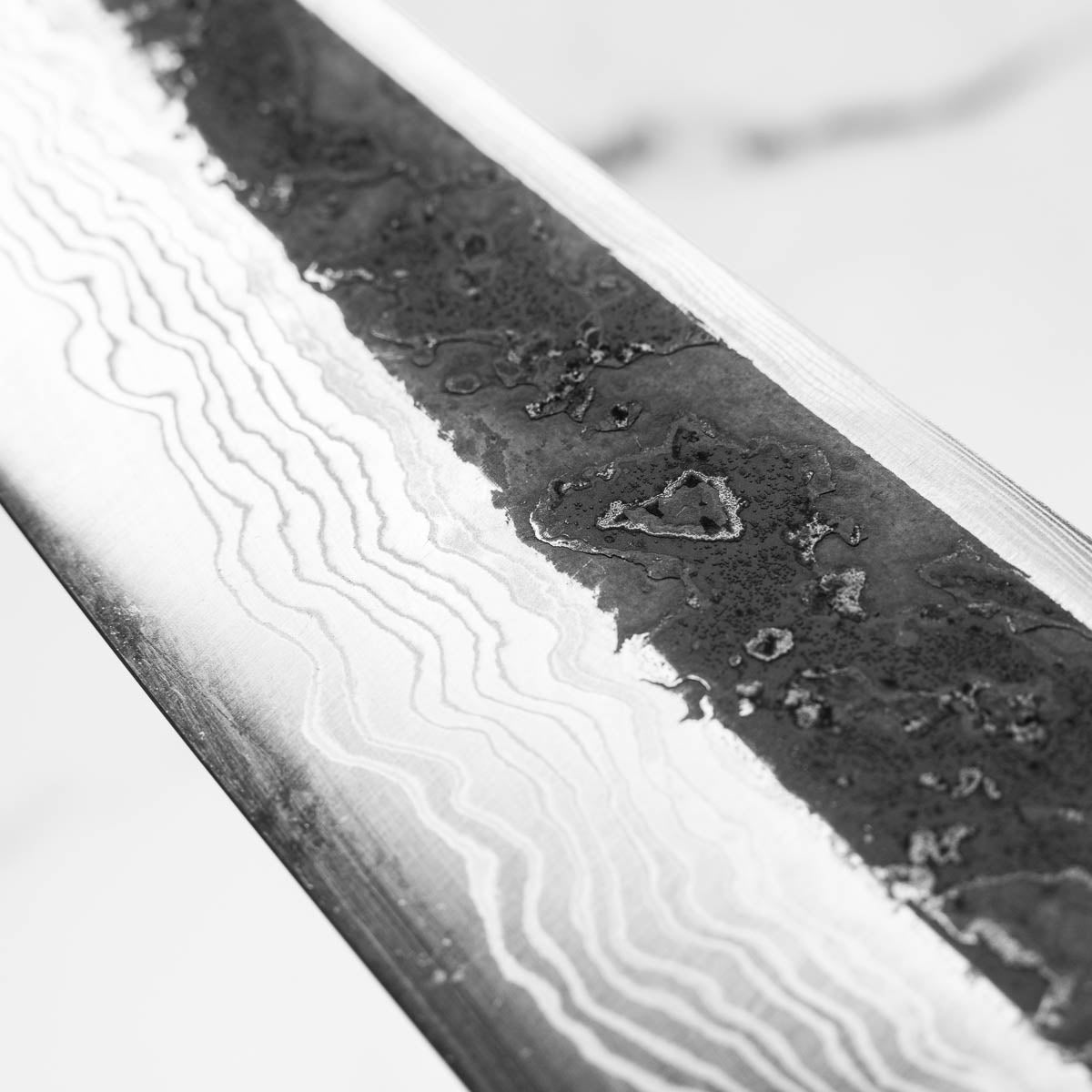 Hatsukokoro Yorokobi SP Kurouchi Damascus SLD Kiritsuke 210mm