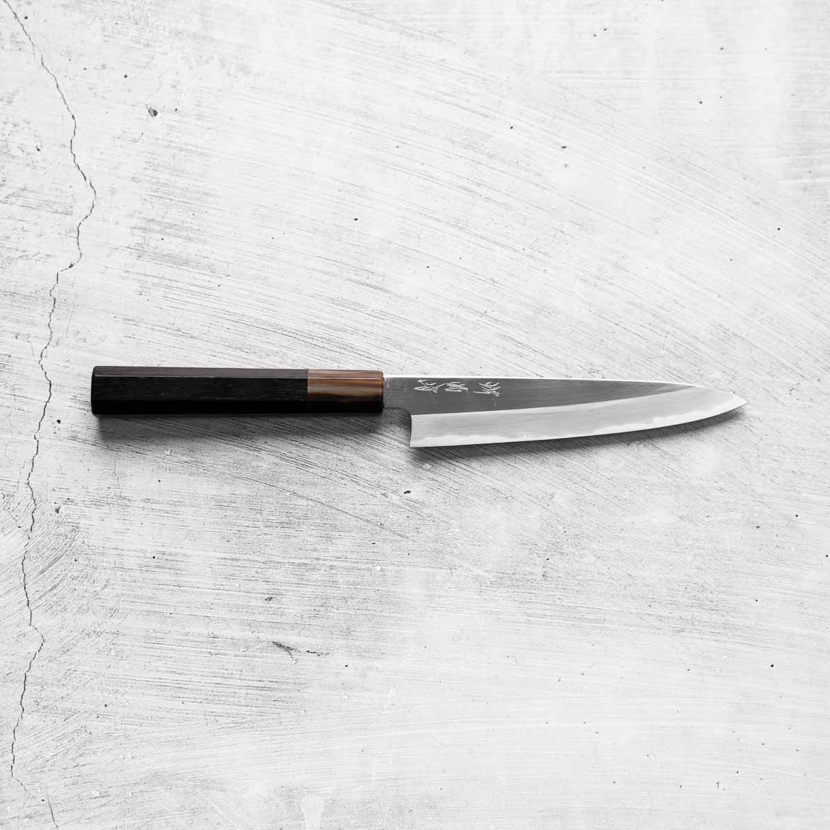 Nakagawa x Sakai Kikumori White 1 SS Clad Petty 150mm
