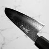 Touroku Sakai Kagayaki VG10 Damascus Tsuchime Santoku 170mm