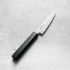 Touroku Sakai Kagayaki VG10 Damascus Tsuchime Petty 130mm
