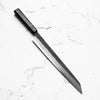 Sakai Kikumori White 2 Kurouchi Kiritsuke Sujihiki 300mm - Carbon Fibre