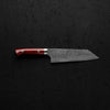 Takeshi Saji VG10 Forged Tsuchime Bunka - Red Weave