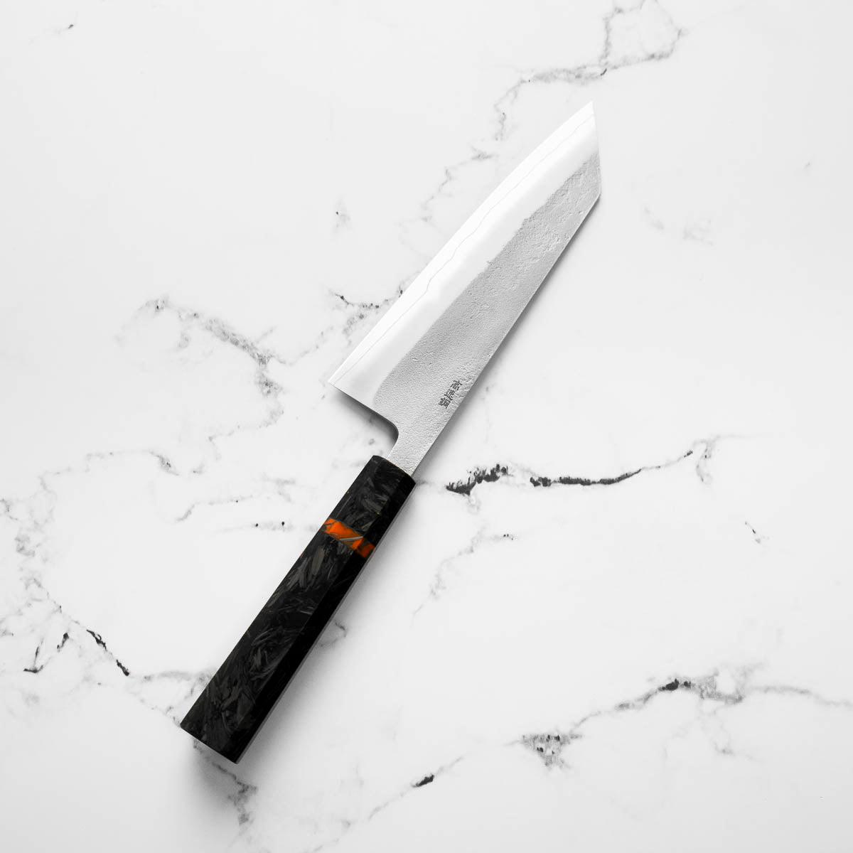 Yoshikane (Hatsukokoro) SKD Nashiji Bunka 165mm - Carbon Fibre