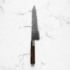 Hatsukokoro Ryuhyo Kurozome SG2 Damascus Kiritsuke Gyuto 240mm - Persimmon