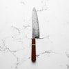Hatsukokoro Hikari SLD Damascus Kurozome Gyuto 195mm - Sandalwood