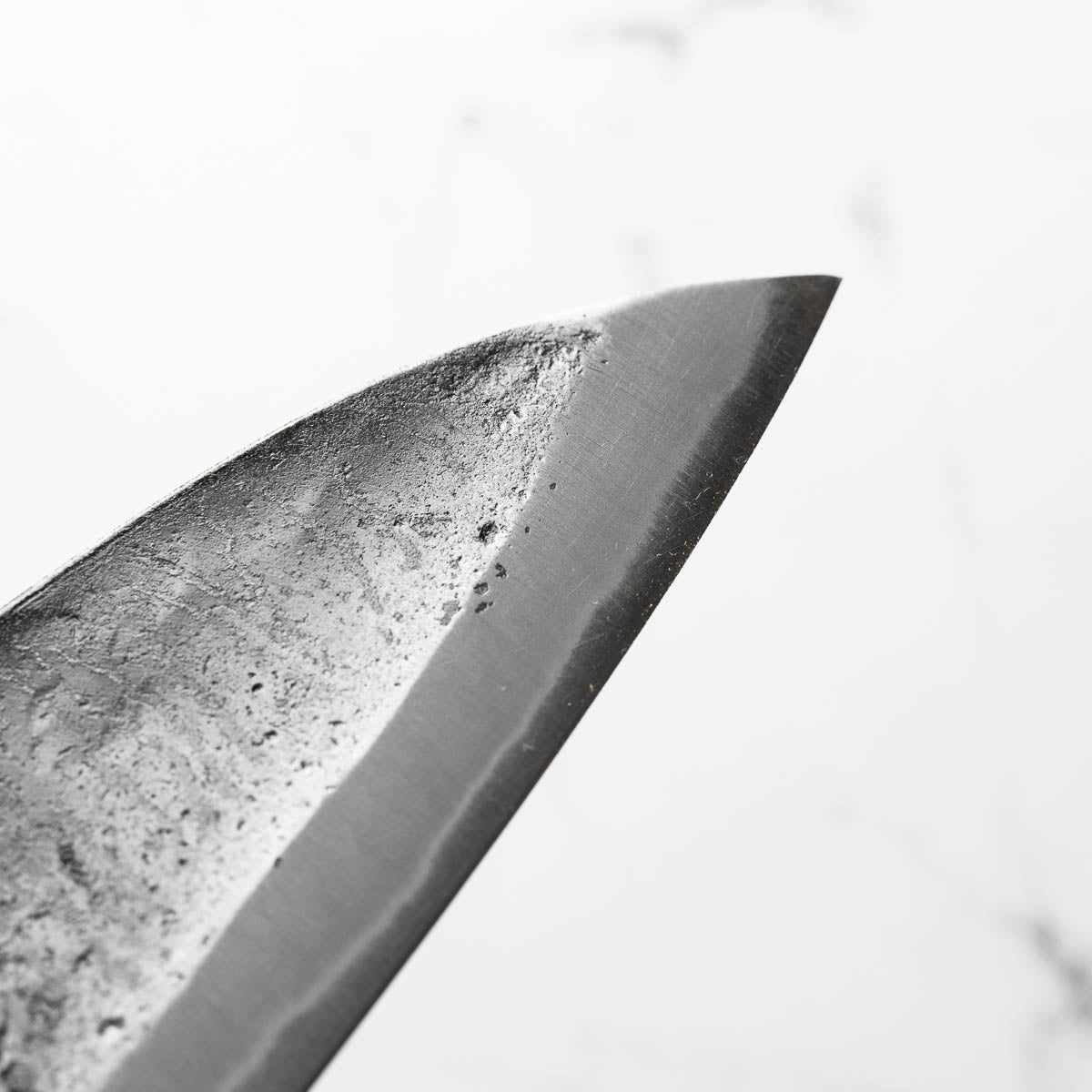 Hatsukokoro Kurokaze Blue 2 Kurouchi Double Bevel Deba 150mm