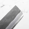 Mutsumi Hinoura Ajikataya White 2 Nakiri 165mm - Ebony / White Horn