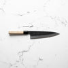 Mutsumi Hinoura Ajikataya White 2 Gyuto 210mm - Lauraceae & Black Horn