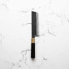 Mutsumi Hinoura Ajikataya White 2 Nakiri 165mm - Ebony & Blonde