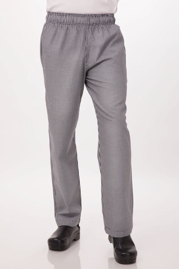 Unisex Essential Baggy Chef Pants - Checker