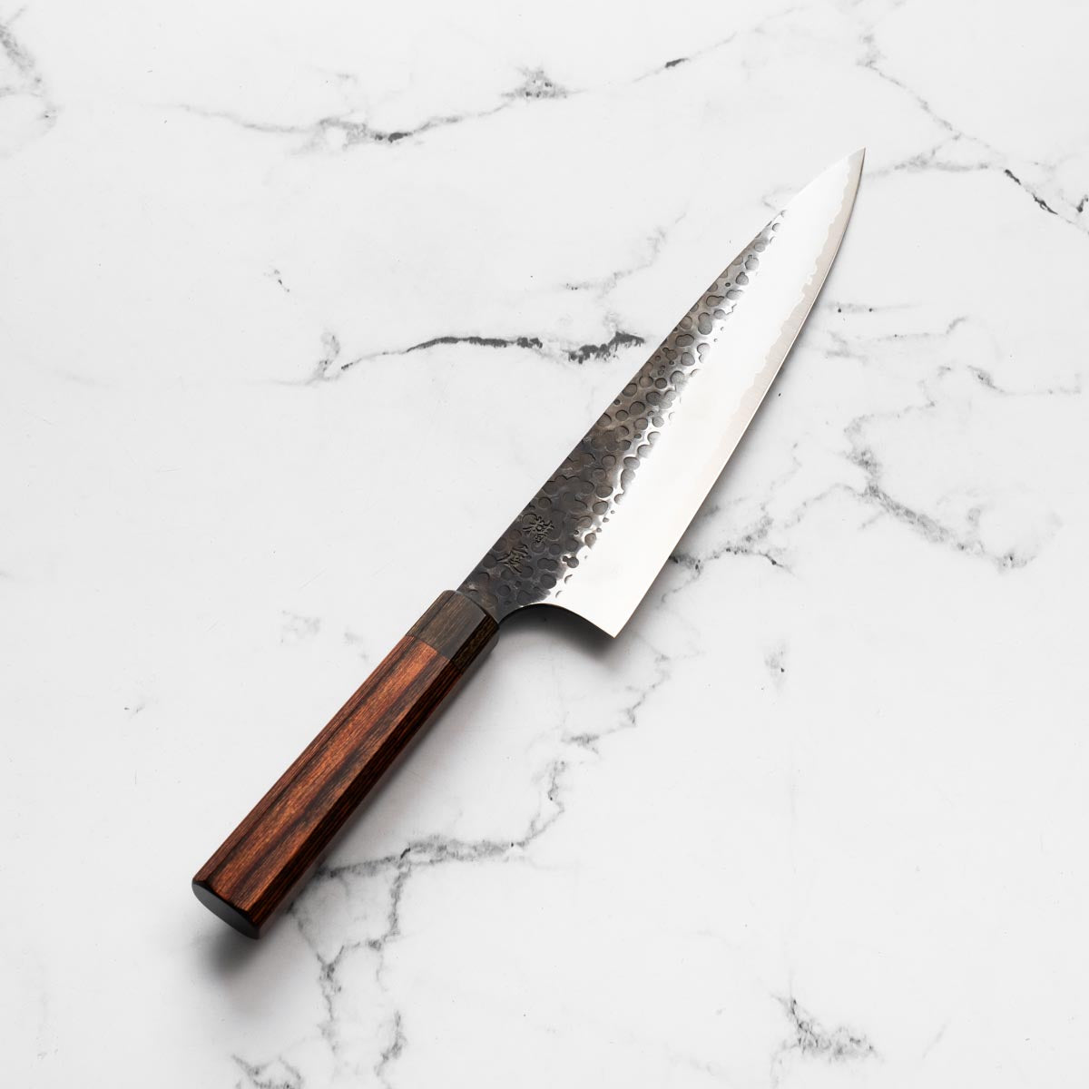 Seido Ginsan Kurouchi Tsuchime Gyuto 210mm