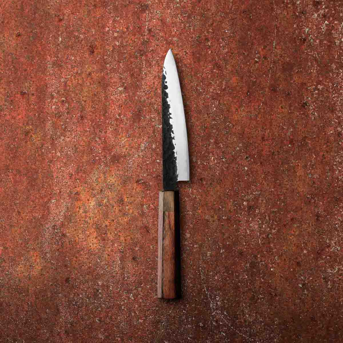 Seido Ginsan Kurouchi Tsuchime Petty 135mm