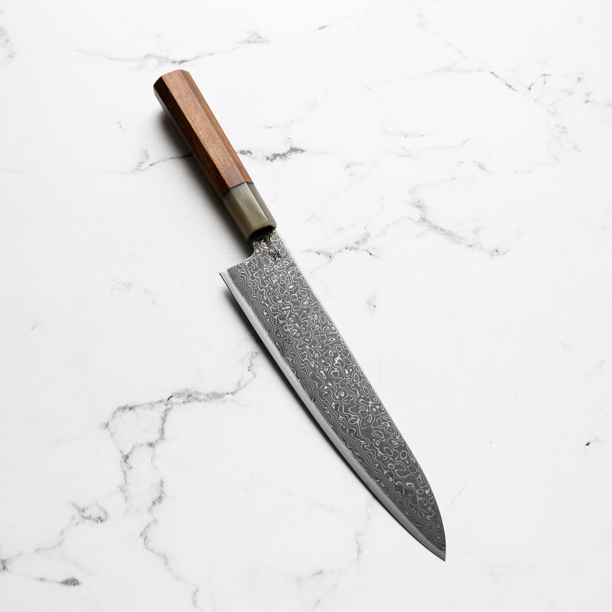 Seido VG10 Kurozome Nickel Damascus Gyuto 210mm - Quince