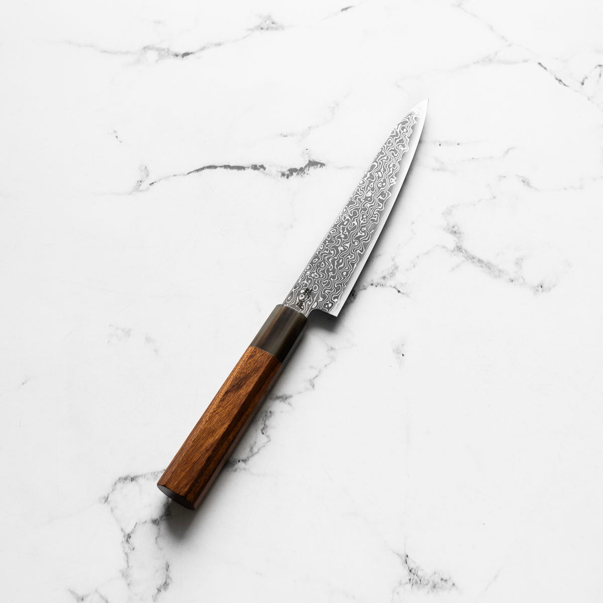 Seido VG10 Kurozome Nickel Damascus Petty 150mm - Quince