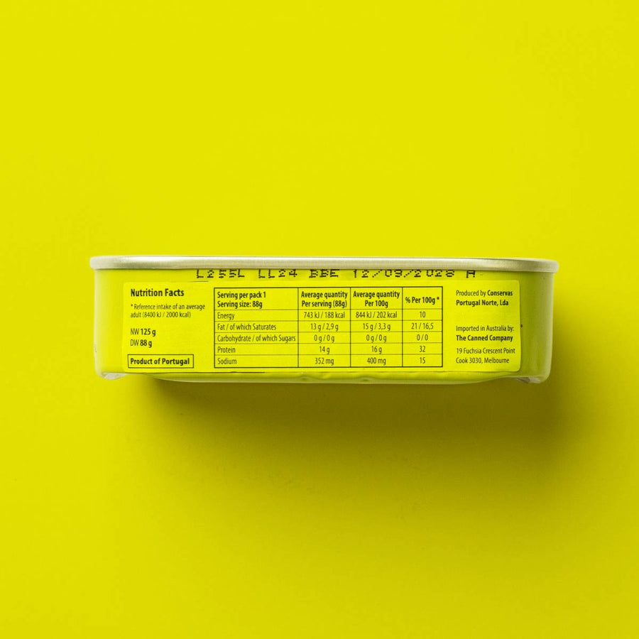 Porthos - Sardines in Hot Vegetable Oil