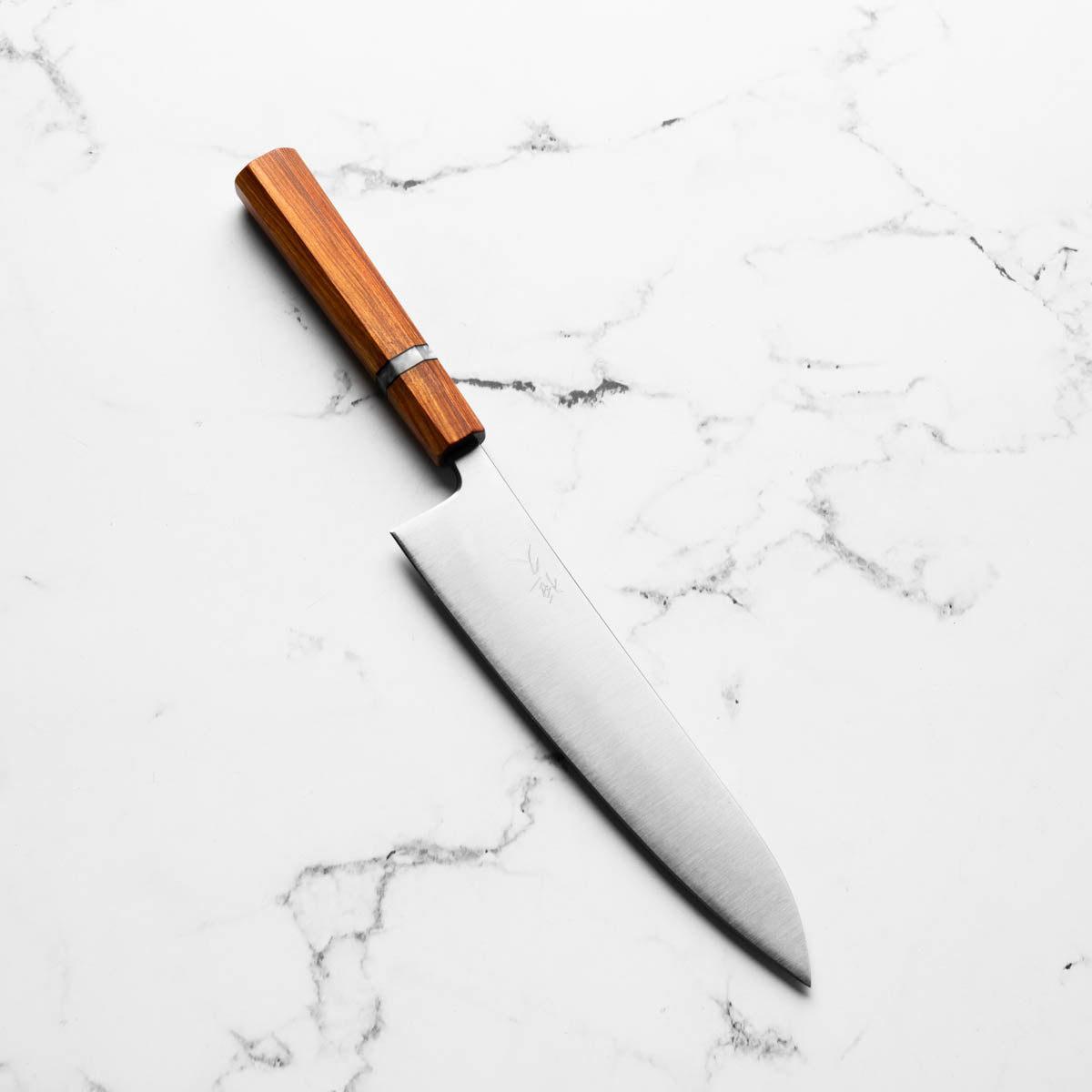 Tsunehisa Migaki Blue Super Gyuto 210mm - Sandalwood