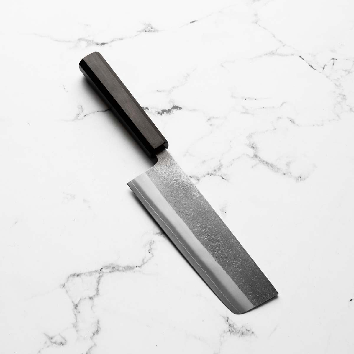 Yoshikane Hamono SKD Nashiji Nakiri 165mm - Ebony