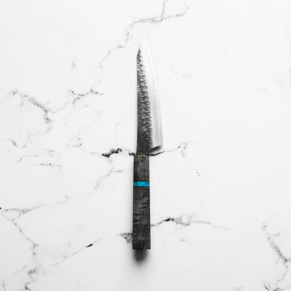Yu Kurosaki AS Kokusen Ei Petty 150mm - Maple Turquoise