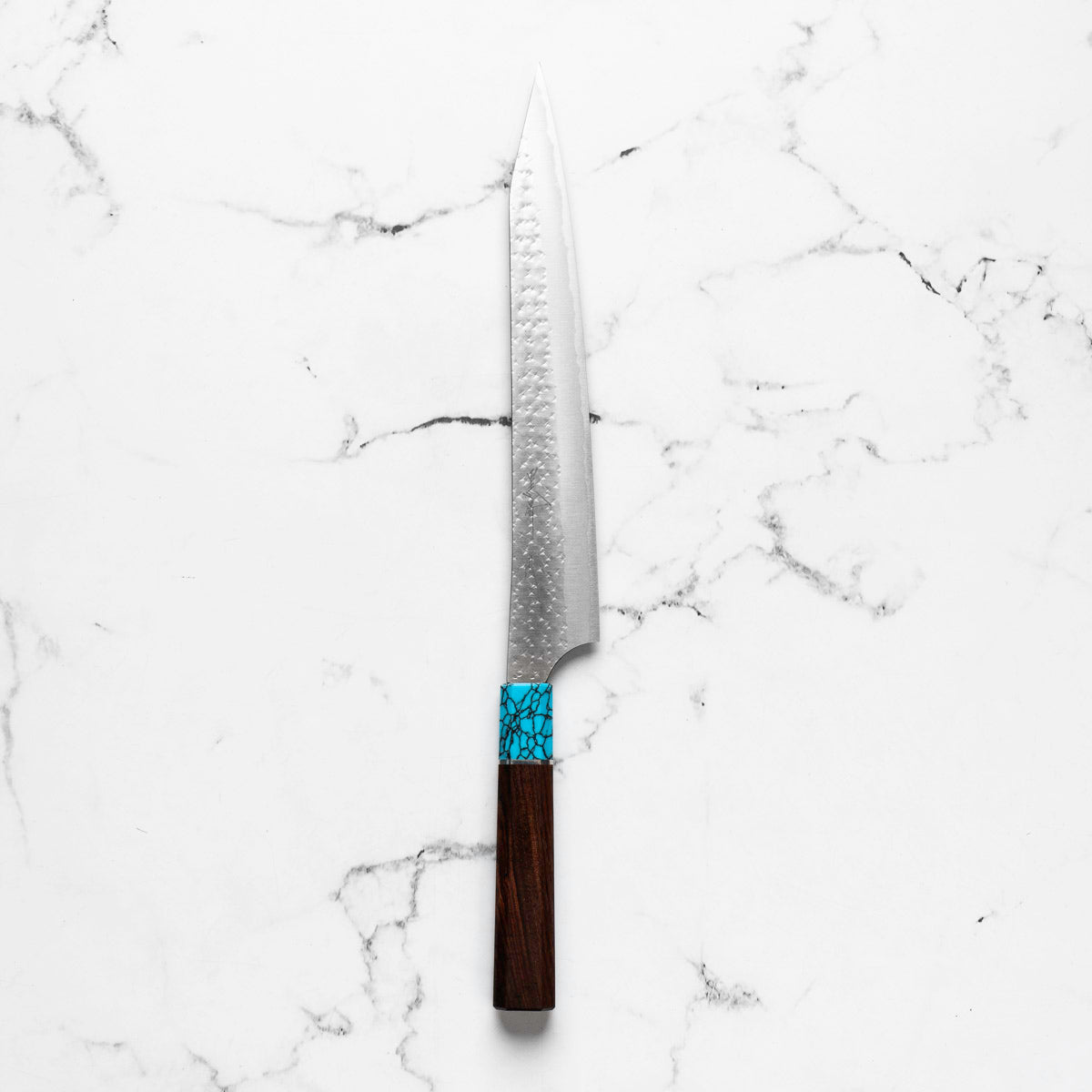 Yu Kurosaki AS Kokusen Ei Sujihiki 240mm - Turquoise
