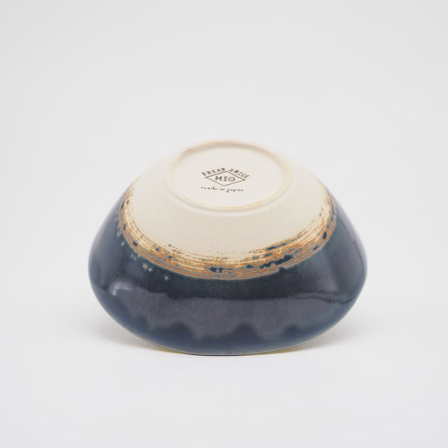 Bread & Rice Glossy Glaze Medium Bowl - Indigo