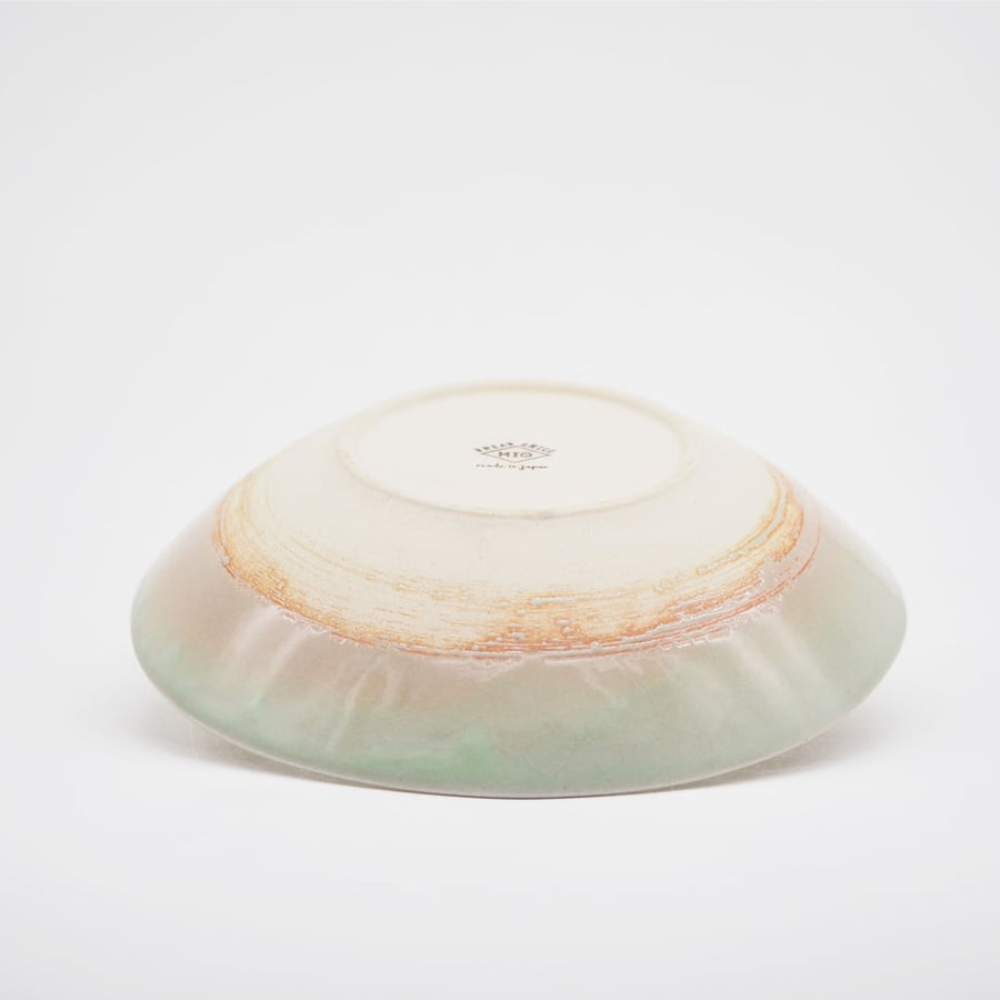 Bread & Rice Glossy Glaze Large Bowl - Clear