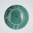 Bread & Rice Glossy Glaze Large Plate - Turkey Blue