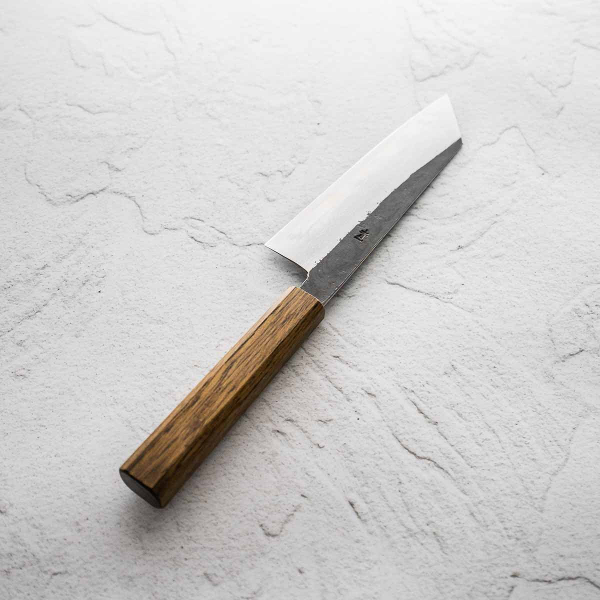 HADO Blue 1 Damascus Bunka 165mm - Oak