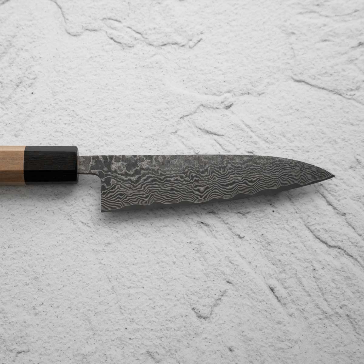 Shiro Kamo SG2 Black Damascus Petty 135mm