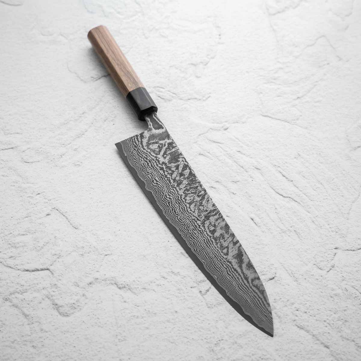 Shiro Kamo SG2 Black Damascus Gyuto 240mm