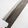 Shiro Kamo Blue Super SS Clad Kurouchi Nakiri 165mm