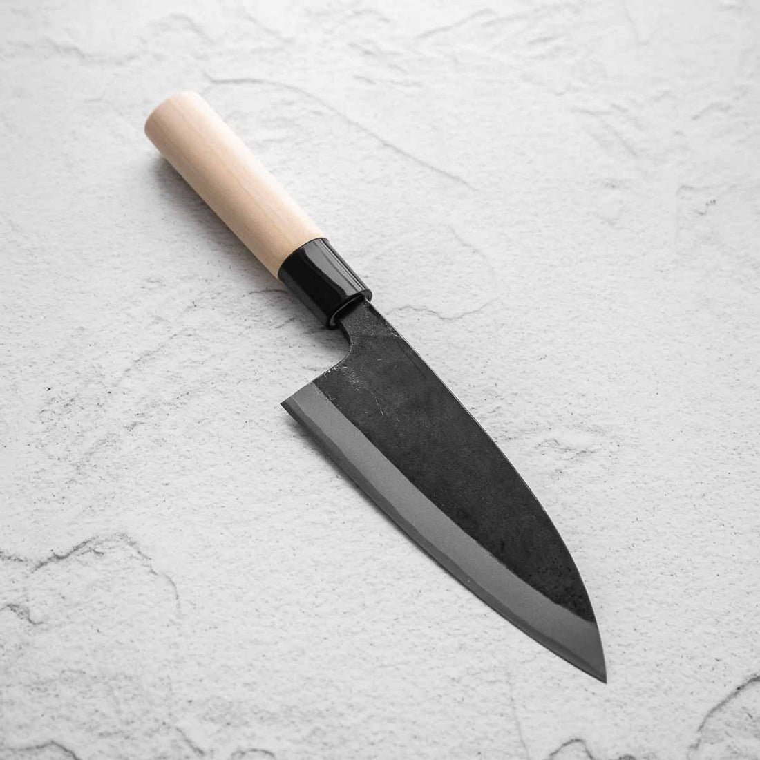 Fukamizu Double Bevel Deba 150mm Chefs Edge Handmade Japanese