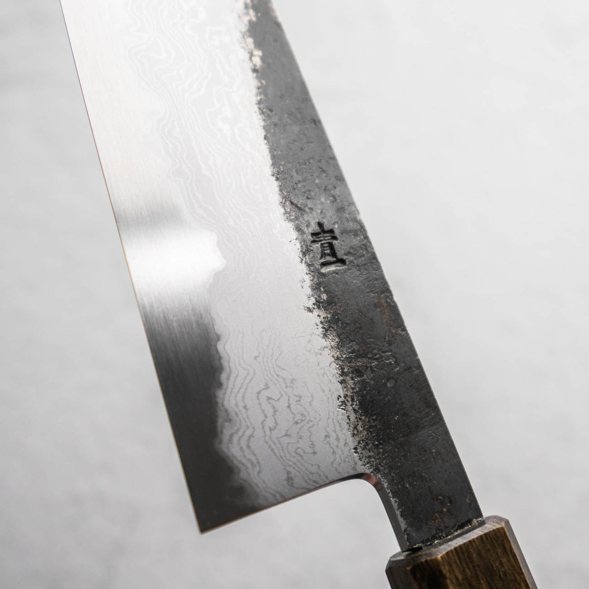HADO Blue 1 Damascus Gyuto 210mm - Oak